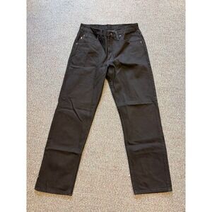 Red Kap Mens Black Work Jeans PD60BWO Straight Leg Cotton Denim 34x32 NWT New